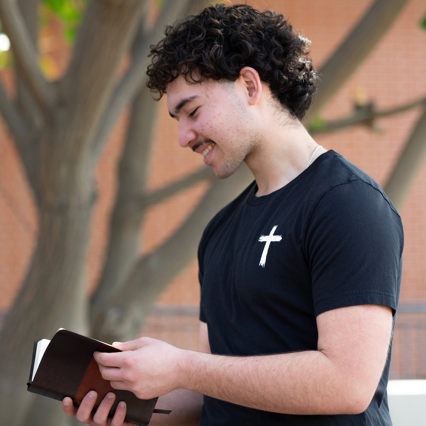 Minimalist Cross Tee