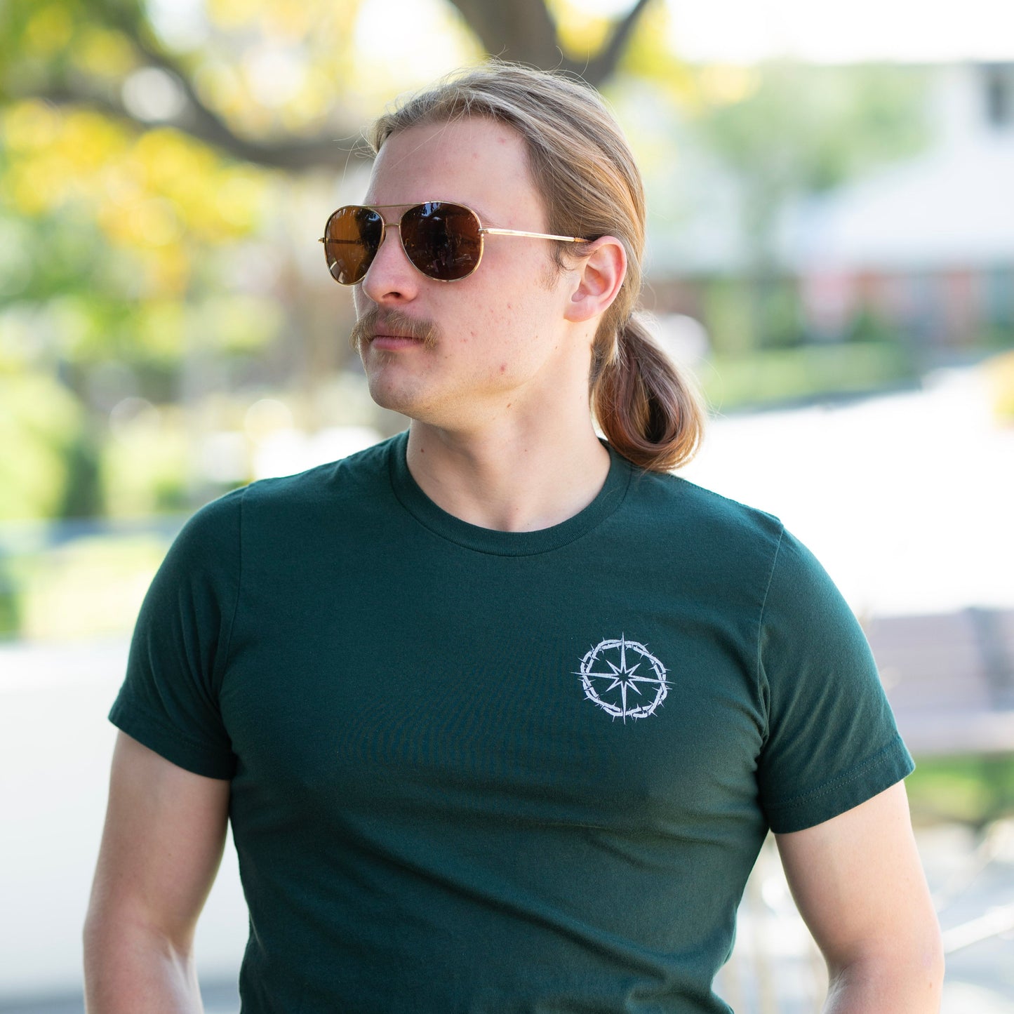 God is My Compass Tee