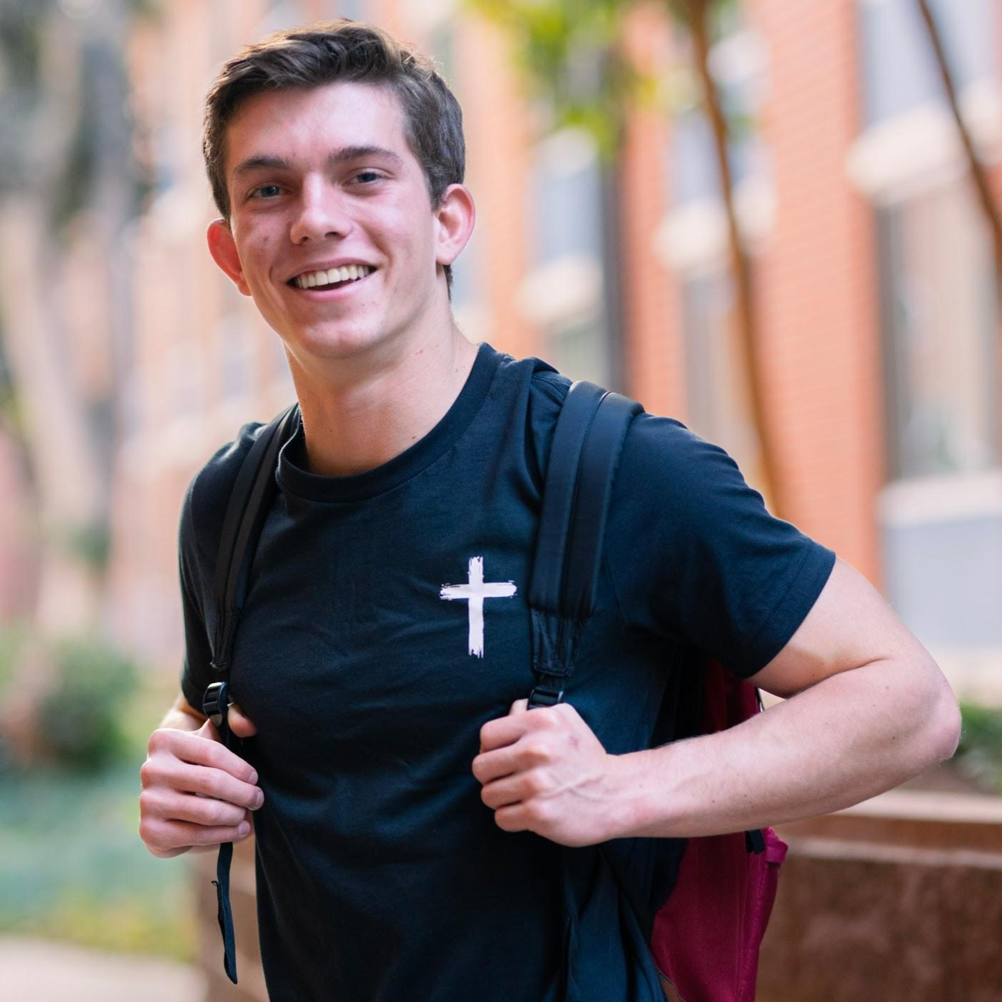 Minimalist Cross Tee