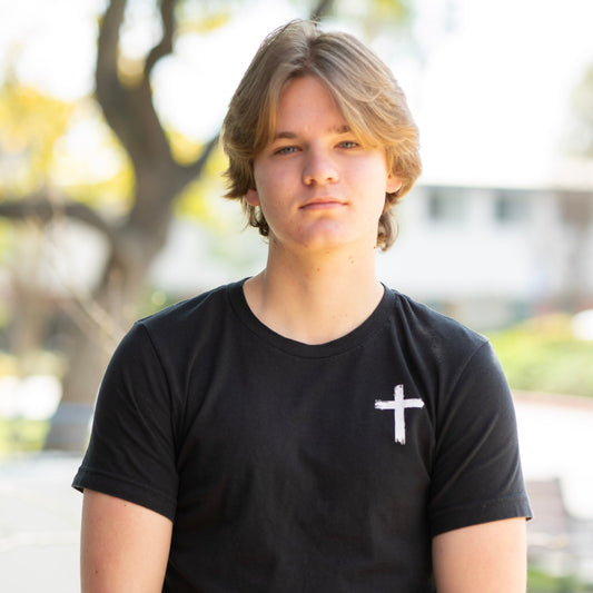 Minimalist Cross Tee