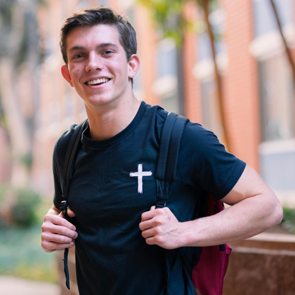Minimalist Cross Tee